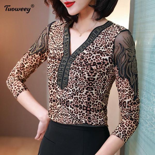 women's blouses & shirts fashion women v-neck long sleeve shirt blusas mujer de moda 2021 leopard plus size, White
women's blouses & shirts fashion women v-neck long sleeve shirt blusas mujer de moda 2021 leopard plus size, White