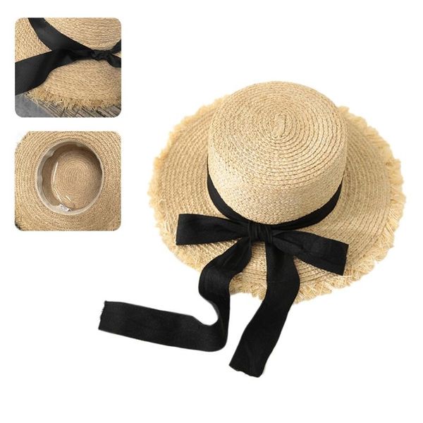 wide brim hats straw sun hat for women outdoor activities ribbon bow cap uv protection summer beach seashore d0lf, Blue;gray
wide brim hats straw sun hat for women outdoor activities ribbon bow cap uv protection summer beach seashore d0lf, Blue;gray