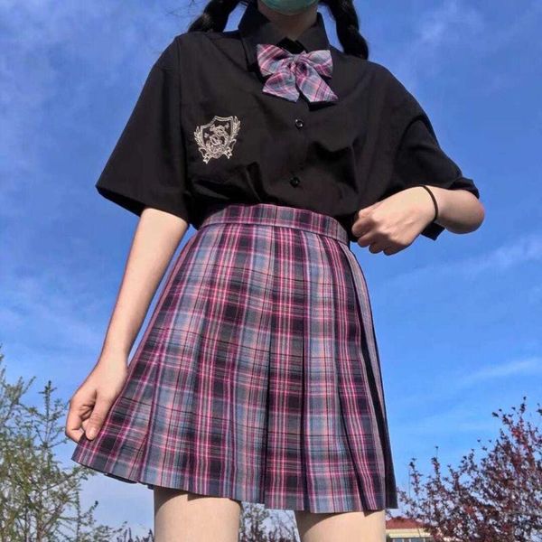 clothing sets women summer jk uniform two piece white shirts purple plaid mini skirt school preppy style high waist skirts 2 pcs
clothing sets women summer jk uniform two piece white shirts purple plaid mini skirt school preppy style high waist skirts 2 pcs