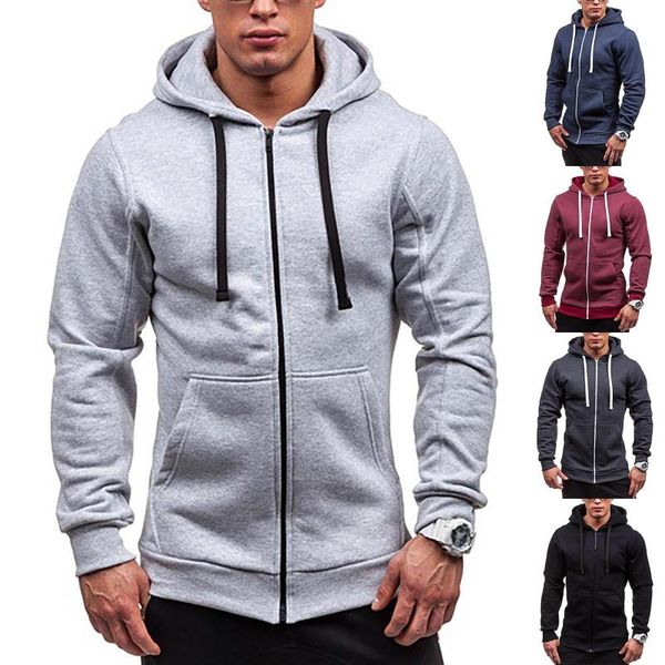 men's hoodies & sweatshirts 2021 zipper hoodie men cardigan jacksts solid color man hoody coat outwear for male spring autumn, Black
men's hoodies & sweatshirts 2021 zipper hoodie men cardigan jacksts solid color man hoody coat outwear for male spring autumn, Black