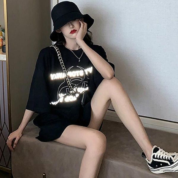t-shirts women letter printed womens half sleeve plus size 2xl oversize tshirts streetwear fashion korean style tees loose women's t-sh, White
t-shirts women letter printed womens half sleeve plus size 2xl oversize tshirts streetwear fashion korean style tees loose women's t-sh, White