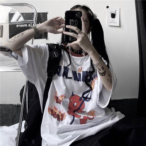 women's t-shirt latimeelon cool devil tshirt streerwear japan gothic summer white tees causal harajuku oversized punk youth t shirts
women's t-shirt latimeelon cool devil tshirt streerwear japan gothic summer white tees causal harajuku oversized punk youth t shirts