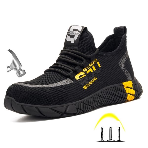 men's fashion steel toe anti smashing protective work shoes men anti-slip puncture proof safety boot shoes sneakers chaussures 211007, Black;brown
men's fashion steel toe anti smashing protective work shoes men anti-slip puncture proof safety boot shoes sneakers chaussures 211007, Black;brown