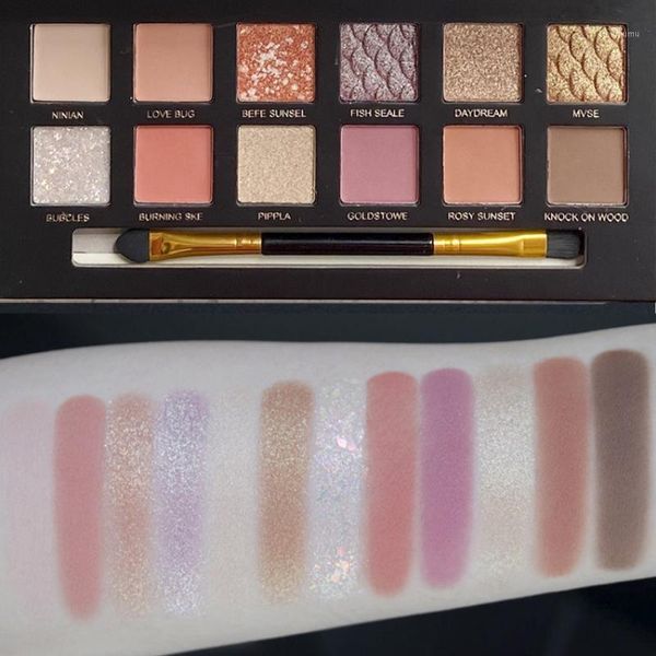 12 colors matte eye shadow makeup palette highlighter glitter pearlescent eyeshadow pigment waterproof cosmetics tslm21
12 colors matte eye shadow makeup palette highlighter glitter pearlescent eyeshadow pigment waterproof cosmetics tslm21