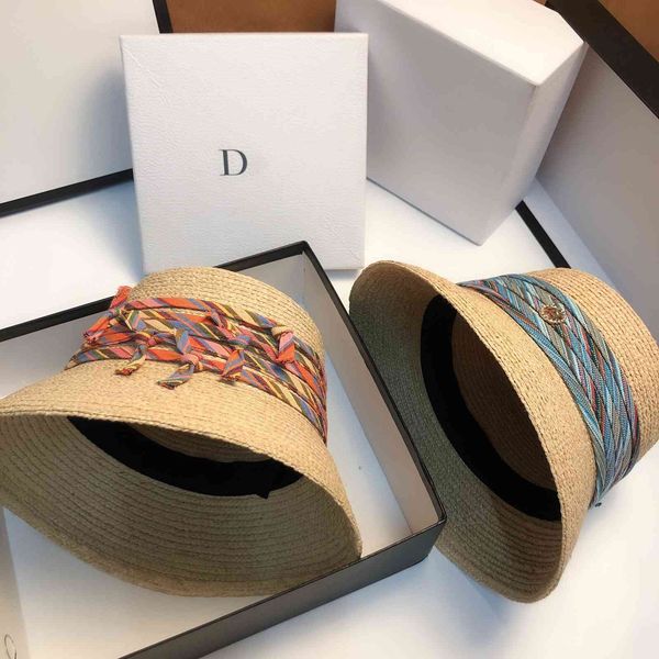 sharafe straw bucket basin hat fashion bohemian ribbon straw hat women's beach resort sun hat, Black;white
sharafe straw bucket basin hat fashion bohemian ribbon straw hat women's beach resort sun hat, Black;white