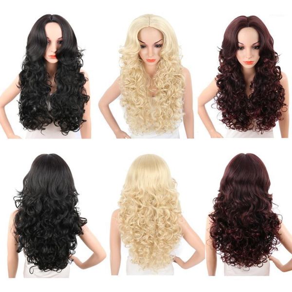 deyngs long synthetic wigs for black women 28inch bouncy curly naturally black/blonde/red color women's hair wig heat resistant1
deyngs long synthetic wigs for black women 28inch bouncy curly naturally black/blonde/red color women's hair wig heat resistant1