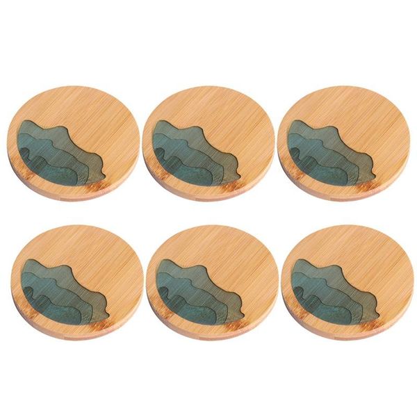mats & pads 6 packs bamboo coasters insulation pad tea coffee cup kitchen table decoration plate mat
mats & pads 6 packs bamboo coasters insulation pad tea coffee cup kitchen table decoration plate mat