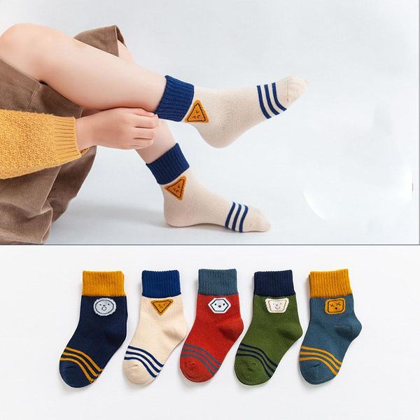 socks children's spring and autumn polyester cotton baby boys girls thick breathable sweat-absorbent 5 pairs/ lot, Pink;yellow
socks children's spring and autumn polyester cotton baby boys girls thick breathable sweat-absorbent 5 pairs/ lot, Pink;yellow