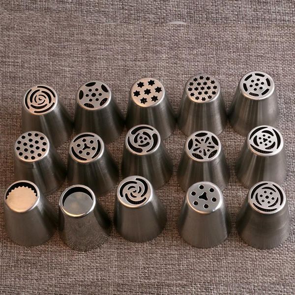 baking & pastry tools 15pcs russian piping tips cake nozzles decorating diy biscuits tool
baking & pastry tools 15pcs russian piping tips cake nozzles decorating diy biscuits tool