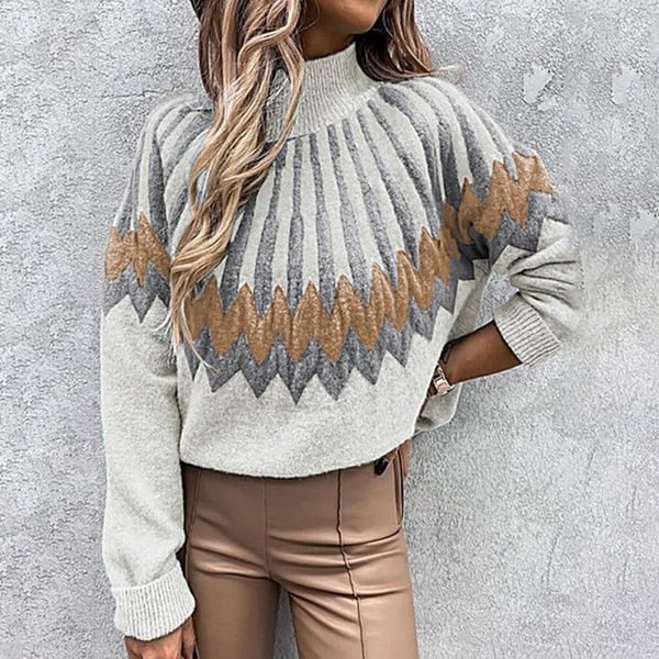 Women's Sweaters Oeak Turtleneck Sweater Women Autumn Winter Long Sleeve Knitted Pullovers Casual Bintage Jumpers Female Knit Top, White;black
Women's Sweaters Oeak Turtleneck Sweater Women Autumn Winter Long Sleeve Knitted Pullovers Casual Bintage Jumpers Female Knit Top, White;black