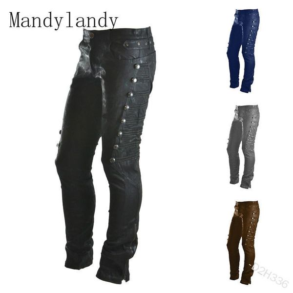 mandylandy women's casual slim-fit trousers autumn solid color single-breasted high waist patchwork pencil pants & capris, Black;white
mandylandy women's casual slim-fit trousers autumn solid color single-breasted high waist patchwork pencil pants & capris, Black;white