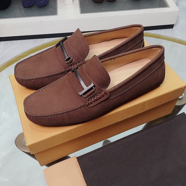 2021ss men leather business shoes luxury designer grind arenaceous 9 colors leisure and business dual purpose, Black
2021ss men leather business shoes luxury designer grind arenaceous 9 colors leisure and business dual purpose, Black