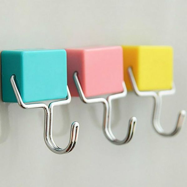hooks & rails 3pcs strong magnetic door wall hangers for kitchen bathroom key towel hanging hook multifunction decor supplies
hooks & rails 3pcs strong magnetic door wall hangers for kitchen bathroom key towel hanging hook multifunction decor supplies