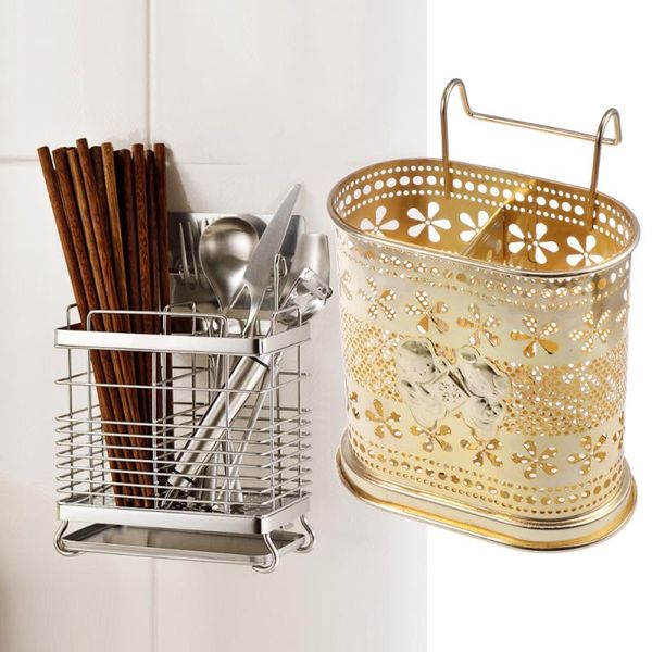 chopsticks wall mounted metal tube double cage drain creative hanging grid cutlery storage
chopsticks wall mounted metal tube double cage drain creative hanging grid cutlery storage
