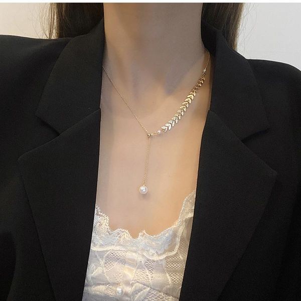 pendant necklaces pearl necklace long for women fashion luxury girls clavicle chain jewelry, Silver
pendant necklaces pearl necklace long for women fashion luxury girls clavicle chain jewelry, Silver