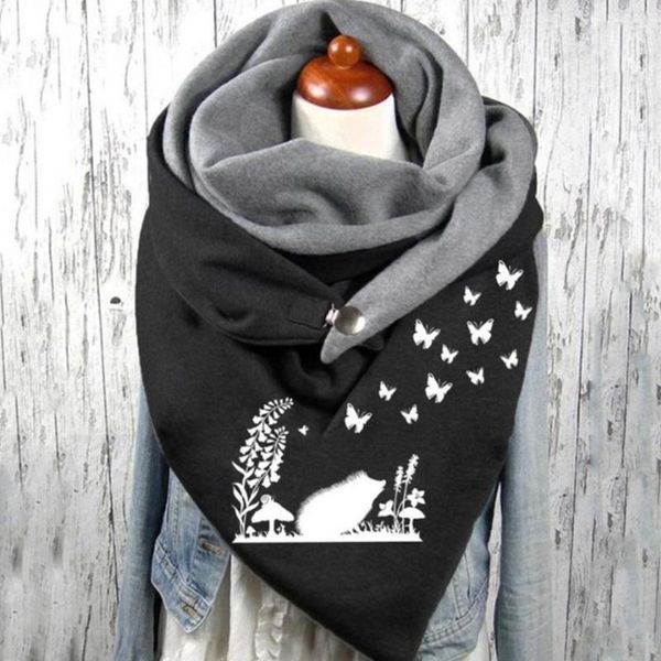scarves women scarf fashion winter lady printing button soft wrap szalik casual warm shawl foulard female neck bandana, Blue;gray
scarves women scarf fashion winter lady printing button soft wrap szalik casual warm shawl foulard female neck bandana, Blue;gray