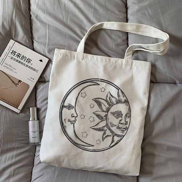 storage bags ins vintage mythical sun cartoon printed large-capacity canvas bag cute ulzzang white female devil shoulder handbag
storage bags ins vintage mythical sun cartoon printed large-capacity canvas bag cute ulzzang white female devil shoulder handbag