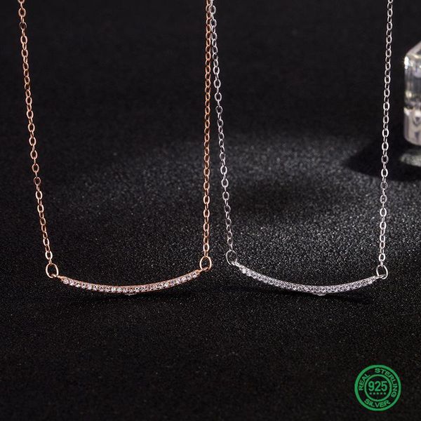 chains for women 925 sterling silver diamond smile necklace korean star same simple and sweet lovely beautiful girl jewelry gift
chains for women 925 sterling silver diamond smile necklace korean star same simple and sweet lovely beautiful girl jewelry gift