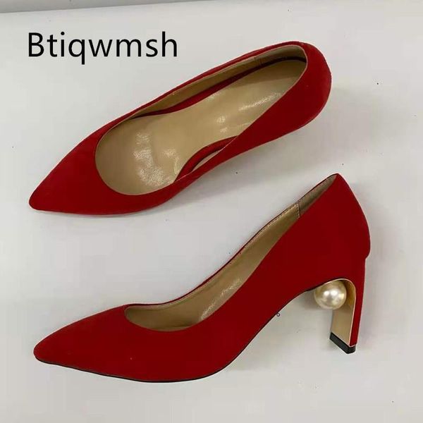 dress shoes red real suede stiletto women pointed toe pearl strange high heels woman wedding, Black
dress shoes red real suede stiletto women pointed toe pearl strange high heels woman wedding, Black