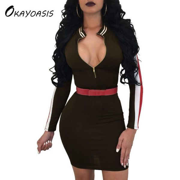 casual dresses okayoasis women v neck dress 2021 spring summer long sleeve bodycon short mini club party, Black;gray
casual dresses okayoasis women v neck dress 2021 spring summer long sleeve bodycon short mini club party, Black;gray