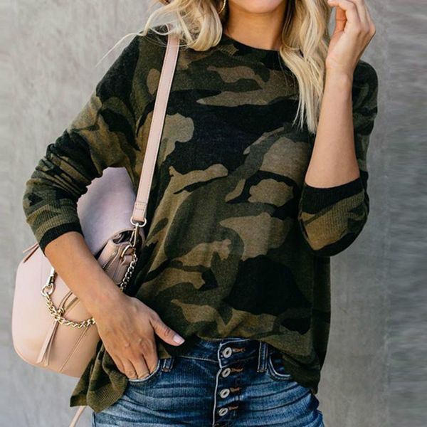 women's t-shirt hirigin spring women long sleeve camouflage leopard 2021 fashion casual streetwear homewear loose outfits pullovers top, White
women's t-shirt hirigin spring women long sleeve camouflage leopard 2021 fashion casual streetwear homewear loose outfits pullovers top, White