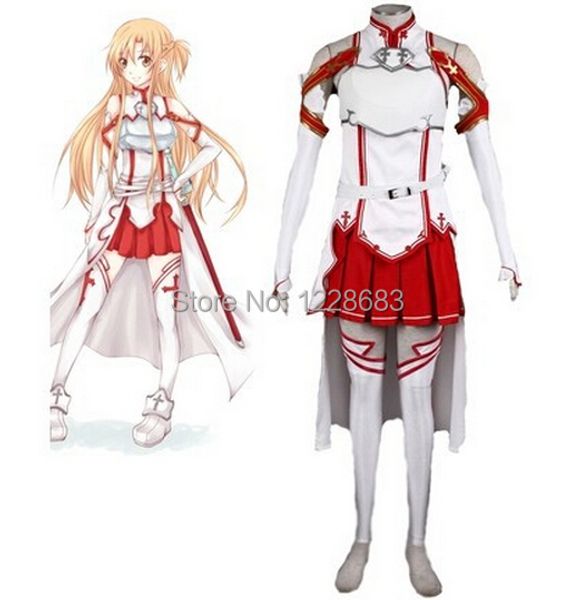 anime costumes asuna cosplay costume anime cosplay clothes sword art online cosplay stock size s m l xl, Black
anime costumes asuna cosplay costume anime cosplay clothes sword art online cosplay stock size s m l xl, Black