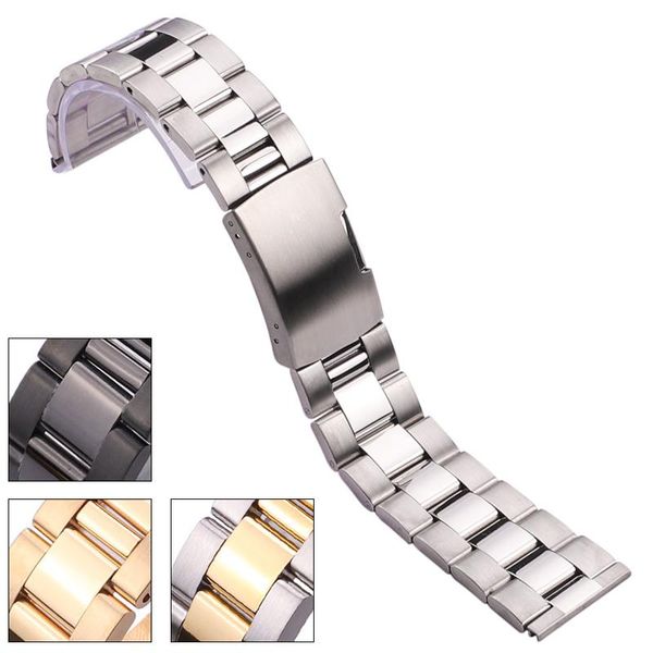 watch bands solid stainless steel band bracelet 18mm 20mm 22mm 24mm gold silver black watchbands accessories, Black;brown
watch bands solid stainless steel band bracelet 18mm 20mm 22mm 24mm gold silver black watchbands accessories, Black;brown