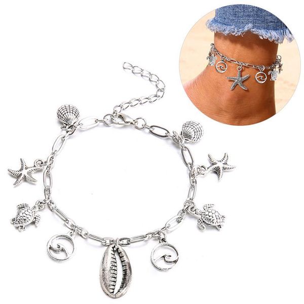 anklets women's anklet 1pc fashion beach bohemian style starfish shell decor foot jewelry accessories for, Red;blue
anklets women's anklet 1pc fashion beach bohemian style starfish shell decor foot jewelry accessories for, Red;blue