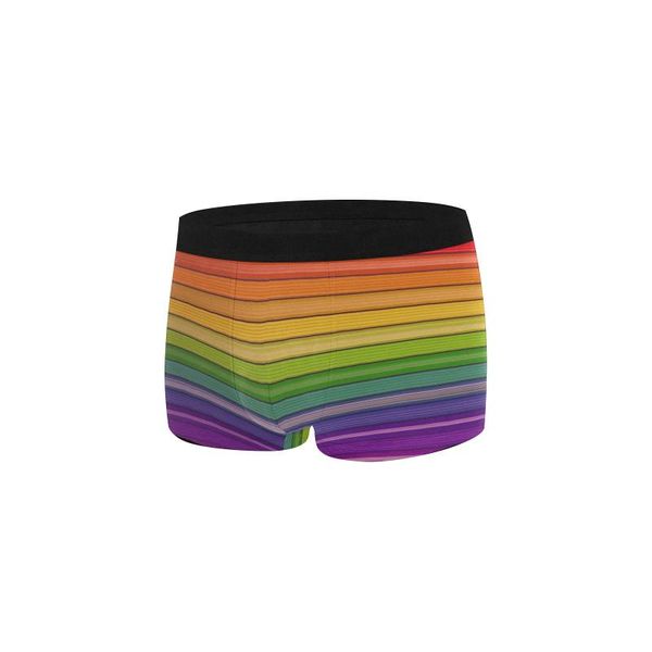 printed rainbow stripe breathable sports shorts men's close-fitting boxers stretch gym clothing, White;black
printed rainbow stripe breathable sports shorts men's close-fitting boxers stretch gym clothing, White;black