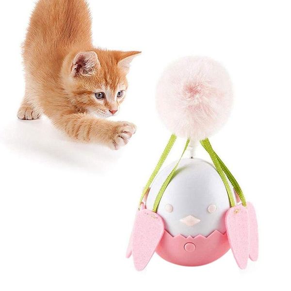 cat toys tumbler chaser toy, automatic spinning/revolving interactive electronic toy feather - 360 degree self rotating c
cat toys tumbler chaser toy, automatic spinning/revolving interactive electronic toy feather - 360 degree self rotating c