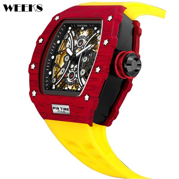 wristwatches luxury automatic mechanical watch brand military men hip hop sports mens watches male tonneau clock hombre relogio masculin, Slivery;brown
wristwatches luxury automatic mechanical watch brand military men hip hop sports mens watches male tonneau clock hombre relogio masculin, Slivery;brown