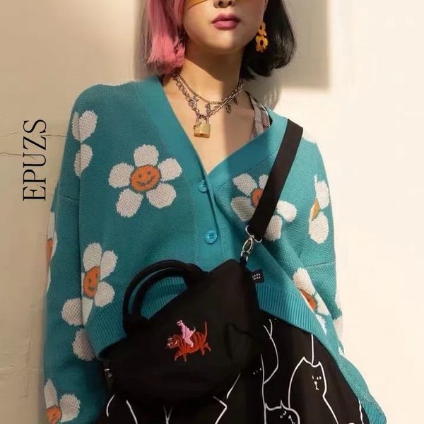 autumn sunflower women cardigan casual pull femme long sleeve knitted sweater korean winter clothes lady jumper coat 210521, White
autumn sunflower women cardigan casual pull femme long sleeve knitted sweater korean winter clothes lady jumper coat 210521, White