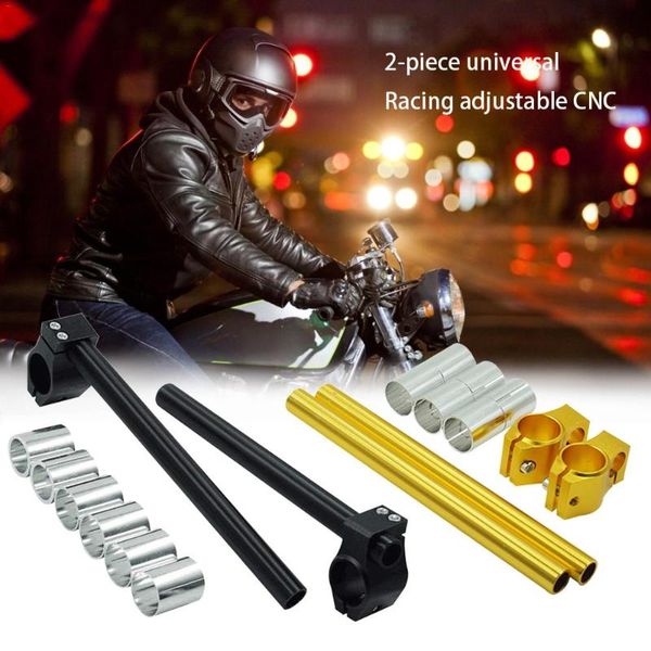 handlebars 2pcs universal racing adjustable cnc 26mm 30mm 31mm clip on ons fork handle bar for cafe racer motorcycle
handlebars 2pcs universal racing adjustable cnc 26mm 30mm 31mm clip on ons fork handle bar for cafe racer motorcycle