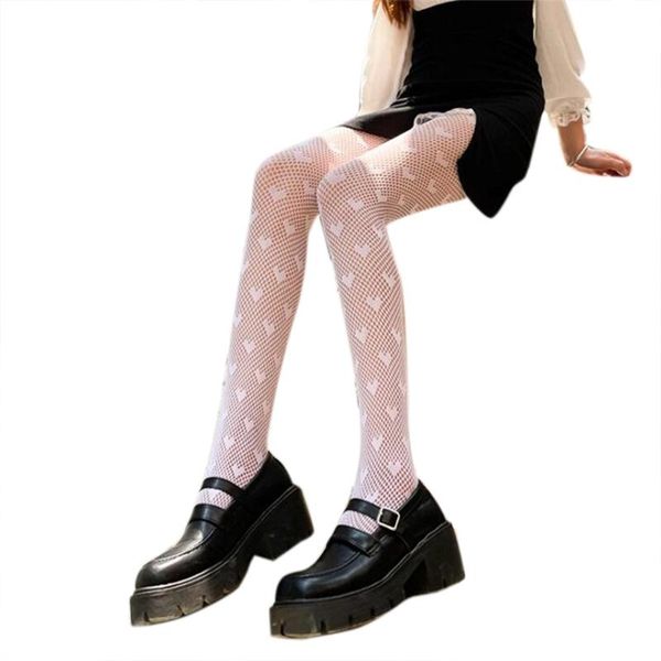 socks & hosiery japanese style women lace pantyhose sweet love heart pattern jacquard tights gothic punk lolita hollow out fishnet, Black;white
socks & hosiery japanese style women lace pantyhose sweet love heart pattern jacquard tights gothic punk lolita hollow out fishnet, Black;white