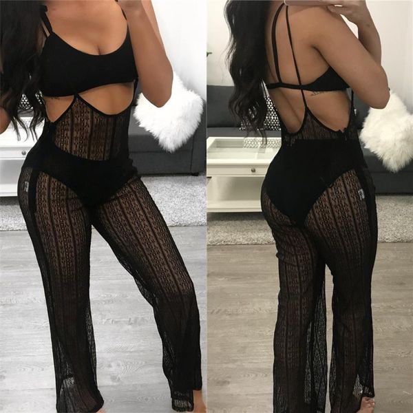 women's pants & capris bkld black white lace see-through high waist wide leg casual up overalls women pant 2021 summer fashion trousers
women's pants & capris bkld black white lace see-through high waist wide leg casual up overalls women pant 2021 summer fashion trousers