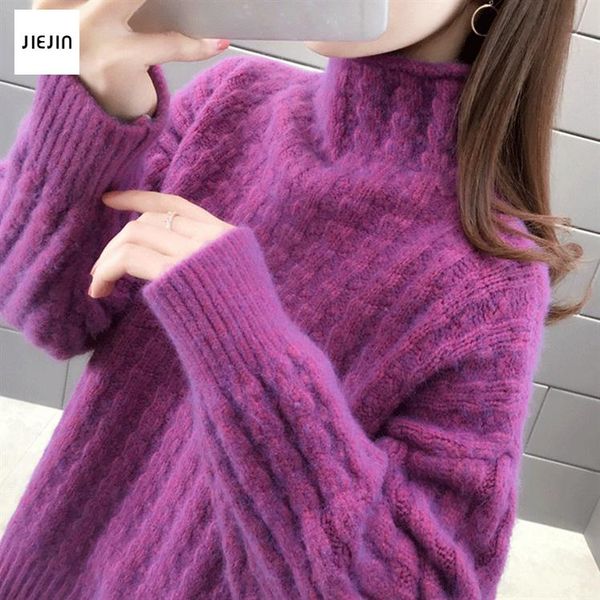 women's sweaters women turtleneck winter 2021 hit long sleeve pullovers womens femme elegant warm, White;black
women's sweaters women turtleneck winter 2021 hit long sleeve pullovers womens femme elegant warm, White;black