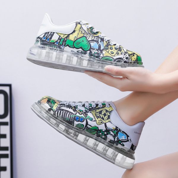 colorful graffiti printed air cushion sneakers men bounce breathable trainers sneakers summer fashion shoes zapatos de cuero
colorful graffiti printed air cushion sneakers men bounce breathable trainers sneakers summer fashion shoes zapatos de cuero
