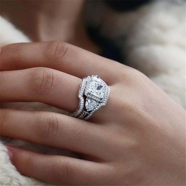 wedding rings 3pcs/set square rhinestone for women simple silvery jewelry ladies ring female vintage classic femme, Slivery;golden
wedding rings 3pcs/set square rhinestone for women simple silvery jewelry ladies ring female vintage classic femme, Slivery;golden