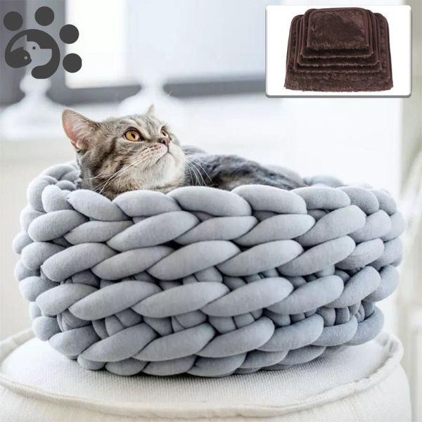 cat beds & furniture pet bed cats house kennel diy core yarn for dog hand knitting homemade chunky spin felt mat blanket
cat beds & furniture pet bed cats house kennel diy core yarn for dog hand knitting homemade chunky spin felt mat blanket
