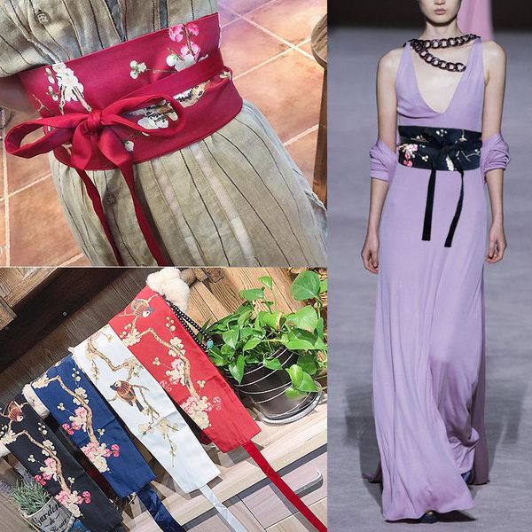 belts retro printed girdle women dress decoration belt chinese style brand design waistban for ladies high waist corset ceinturon, Black;brown
belts retro printed girdle women dress decoration belt chinese style brand design waistban for ladies high waist corset ceinturon, Black;brown