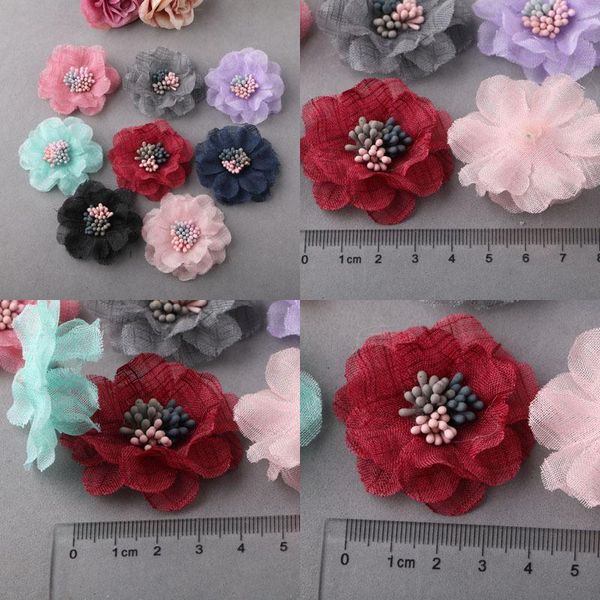 10pcs/lot 2 style mini handmade fabric flower hairpins for women girls sweet 3d floral hair accessories beauty decorative flowers & wreaths
10pcs/lot 2 style mini handmade fabric flower hairpins for women girls sweet 3d floral hair accessories beauty decorative flowers & wreaths