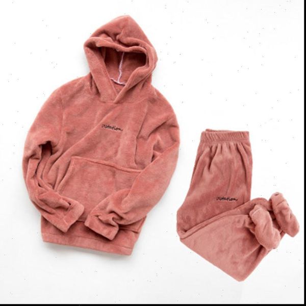 hoodie flannel pajamas set womens sleepwears thick pjama winter warm fashion plush homewear clothes, Black;red
hoodie flannel pajamas set womens sleepwears thick pjama winter warm fashion plush homewear clothes, Black;red