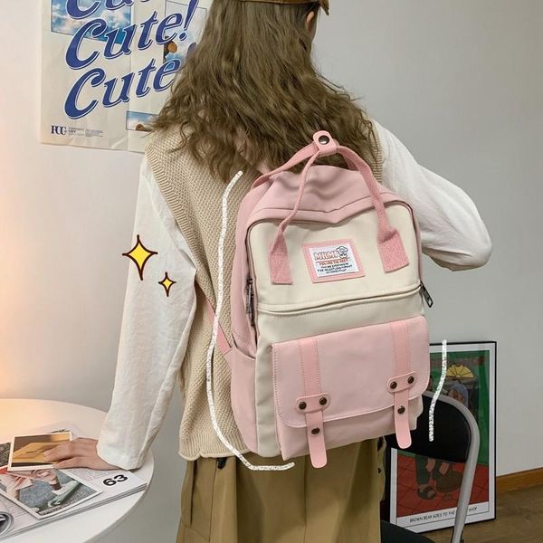 casual solid color backpack trend women fashion canvas school bags teenage girl shoulder mini
casual solid color backpack trend women fashion canvas school bags teenage girl shoulder mini