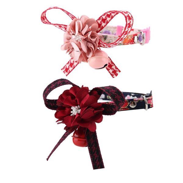 cat collars & leads flower bow pattern pet collar pu adjustable soft comfortable with bell
cat collars & leads flower bow pattern pet collar pu adjustable soft comfortable with bell