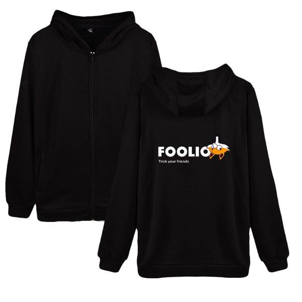men's hoodies & sweatshirts 2021 foolio 2d print zipper sweatshirt women/men fashion zippers, Black
men's hoodies & sweatshirts 2021 foolio 2d print zipper sweatshirt women/men fashion zippers, Black