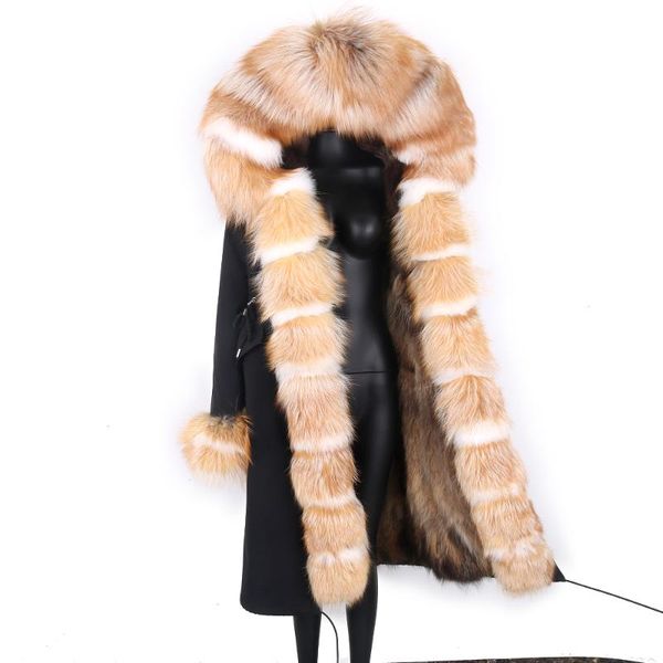 women's fur & faux women x-long parka waterproof 7xl winter jacket natural hood warm real coat fashion female detachable, Black
women's fur & faux women x-long parka waterproof 7xl winter jacket natural hood warm real coat fashion female detachable, Black