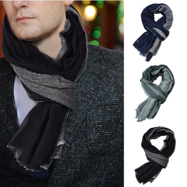 cotton linen scarves men splice crinkle long scarf autumn winter christmas 80x190cm n66 cycling caps & masks, Black
cotton linen scarves men splice crinkle long scarf autumn winter christmas 80x190cm n66 cycling caps & masks, Black
