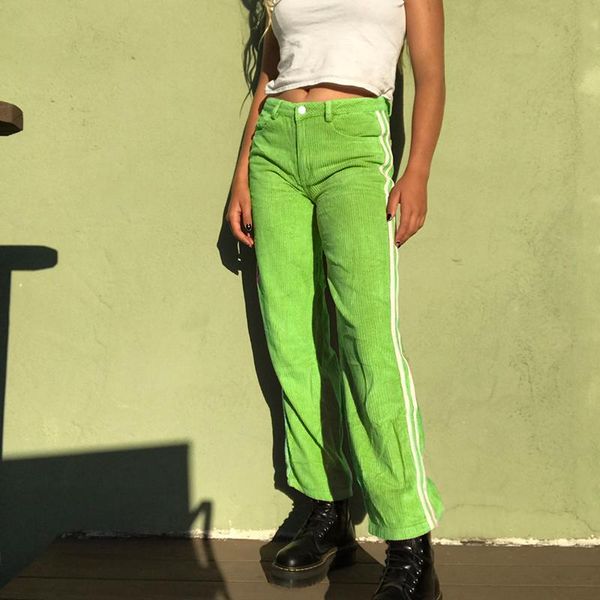 women brown corduroy pants autumn winter mid waist straight leg harajuku cargo y2k girl trousers 90s streetwear women's & capris, Black;white
women brown corduroy pants autumn winter mid waist straight leg harajuku cargo y2k girl trousers 90s streetwear women's & capris, Black;white