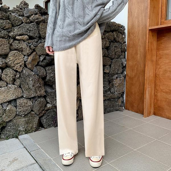 autumn corduroy maternity full long pants belly straight loose wide leg clothes for pregnant women pregnancy trousers bottoms, White
autumn corduroy maternity full long pants belly straight loose wide leg clothes for pregnant women pregnancy trousers bottoms, White