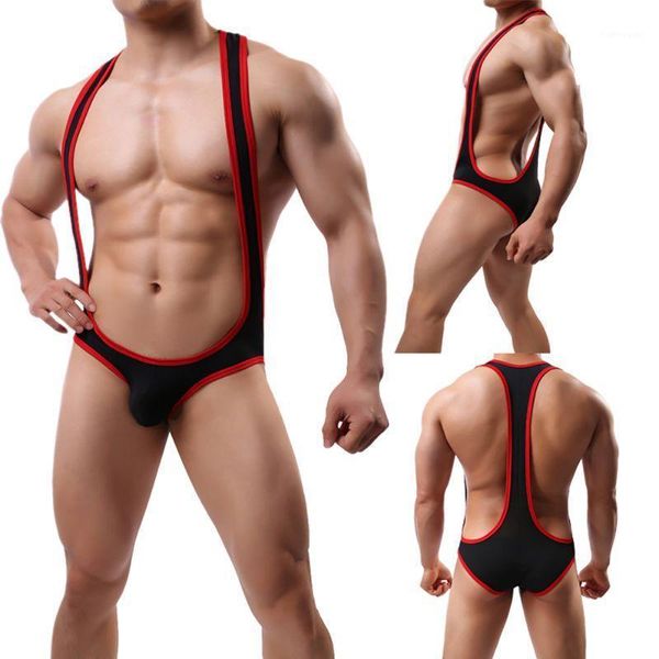 underpants men's jockstrap ice silk one piece singlet struggles bodysuit leotard underwear, Black;white
underpants men's jockstrap ice silk one piece singlet struggles bodysuit leotard underwear, Black;white